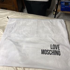 Love Moschino dustbag, tag and manual set